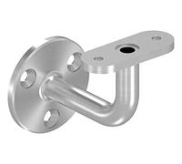 STEINBACHER© | supporto per corrimano in acciaio inox per corrimano LED, attacco diritto, V4A