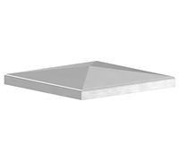 STEINBACHER© | tappo a piramide in acciaio inox, per 120x120mm, rettificato V2A