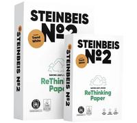 STEINBEIS 99779554 No. 2 Carta universale per stampanti DIN A4 80 g/m² 500 Fog