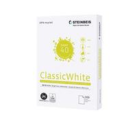 Steinbeis Classic White Carta A3 Riciclata 500 fogli 80 g / m2 di carta recuperata al 100%