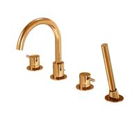 Steinberg 100 rubinetto bordo vasca, miscelatore a due comandi, 100 2400 RG, 100 oro rosa [Rubinetteria Bagno > Rubinetteria Vasca]