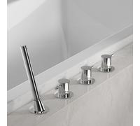 Steinberg 100 rubinetto bordo vasca, miscelatore a due comandi, 100 2480, 100 cromo [Rubinetteria Bagno > Rubinetteria Vasca]