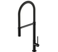 Steinberg 100 rubinetto da cucina verticale nero 1001495S