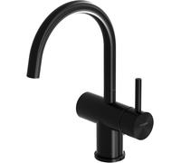 Steinberg 100 - Miscelatore da lavabo con piletta di scarico, nero opaco 100 1500 S