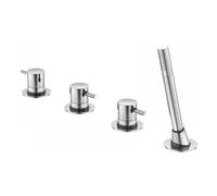 Steinberg 100 rubinetto per vasca e doccia bordo vasca cromo 1002480