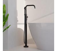 Steinberg 100 rubinetto vasca a pavimento, miscelatore monocomando, 100 1166 S, 100 nero opaco [Rubinetteria Bagno > Rubinetteria Vasca]