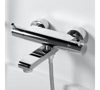 Miscelatore per vasca Steinberg serie 100, termostatico esterno, girevole, sporgenza: 200 mm, 1003170, Colorazione: cromo