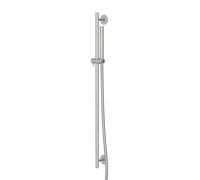 Steinberg 100 set doccia con asta saliscendi, 1 tipo di getto, 100 1601 BN, 100; 250 nichel spazzolato [Rubinetteria Bagno > Set Doccia]