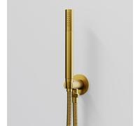 Steinberg 100 set doccia con presa d'acqua e supporto, 1 tipo di getto, 100 1670 BG, 100; 250 oro spazzolato [Rubinetteria Bagno > Set Doccia]