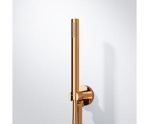 Steinberg 100 set doccia con presa d'acqua e supporto, 1 tipo di getto, 100 1670 RG, 100; 250 oro rosa [Rubinetteria Bagno > Set Doccia]