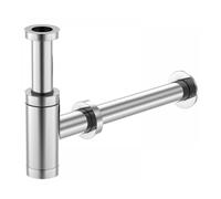 Steinberg 100 sifone per lavabo a bottiglia cromo 1001696