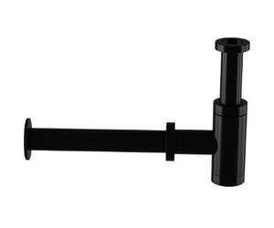Steinberg 100 sifone per lavabo a bottiglia nero 1001696S