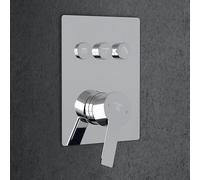 Steinberg 120 rubinetto doccia da incasso con miscelatore, 390 2231 3, 120; 135; 160; 180; 200; 205; 240; Sensual Rain cromo [Rubinetteria Bagno > Rubinetteria Doccia]