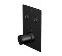 Steinberg 120 termostatico, per vasca e doccia, 390 4221 3 S, 120; 135; 160; 180; 200; 205; 240; Sensual Rain nero opaco [Rubinetteria Bagno > Rubinetteria Doccia]
