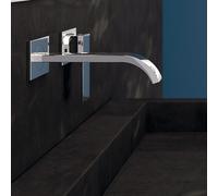 Miscelatore per lavabo Steinberg serie 135, set pronto alluso, da incasso, sporgenza 200 mm, 13518143 - 13518143