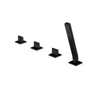 Steinberg 160 rubinetto bordo vasca, miscelatore a due comandi, 160 2480 S, 160; 135; 240 nero opaco [Rubinetteria Bagno > Rubinetteria Vasca]