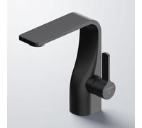 Steinberg 230 rubinetto lavabo, 230 1000 2 S, 230 nero opaco [Rubinetteria Bagno > Rubinetteria Lavabo]