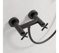 Steinberg 250 rubinetto doccia esterno con miscelatore, 250 1200 S, 250 nero opaco [Rubinetteria Bagno > Rubinetteria Doccia]