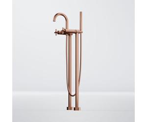 Steinberg 250 rubinetto vasca a pavimento, miscelatore a due comandi, 250 1162 BC, 250 rame spazzolato [Rubinetteria Bagno > Rubinetteria Vasca]