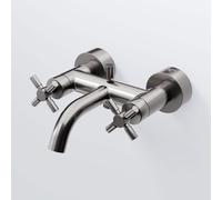 Steinberg 250 rubinetto vasca esterno, miscelatore a due comandi, 250 1100 BGM, 250 gunmetal spazzolato [Rubinetteria Bagno > Rubinetteria Vasca]