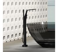 Steinberg 260 rubinetto vasca a pavimento, miscelatore monocomando, 260 1162 S, 260 nero opaco [Rubinetteria Bagno > Rubinetteria Vasca]