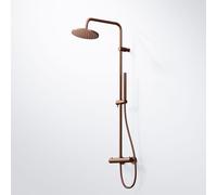 Steinberg 340 colonna doccia con termostatico, 340 2721 BC, 340 rame spazzolato [Rubinetteria Bagno > Colonne Doccia]