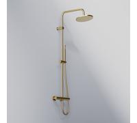Steinberg 340 colonna doccia con termostatico, 340 2721 BG, 340 oro spazzolato [Rubinetteria Bagno > Colonne Doccia]