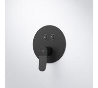 Steinberg 340 miscelatore monocomando, per vasca e doccia, 340 2221 3 S, 340 nero opaco [Rubinetteria Bagno > Rubinetteria Doccia]
