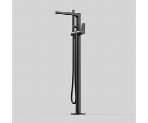 Steinberg 340 rubinetto vasca a pavimento, miscelatore monocomando, 340 1162 S, 340 nero opaco [Rubinetteria Bagno > Rubinetteria Vasca]