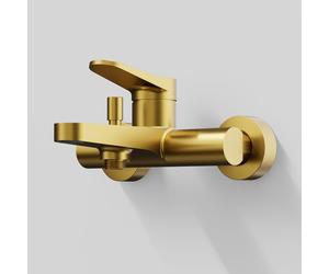Steinberg 340 rubinetto vasca esterno, miscelatore monocomando, 340 1100 BG, 340 oro spazzolato [Rubinetteria Bagno > Rubinetteria Vasca]