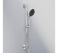 Steinberg 340 set doccia con asta saliscendi, 3 tipi di getto, 340 1601, 340 cromo [Rubinetteria Bagno > Set Doccia]