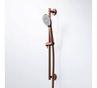 Steinberg 340 set doccia con asta saliscendi, 3 tipi di getto, 340 1601 BC, 340 rame spazzolato [Rubinetteria Bagno > Set Doccia]
