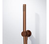 Steinberg 340 set doccia con presa d'acqua e supporto, 1 tipo di getto, 340 1670 BC, 340 rame spazzolato [Rubinetteria Bagno > Set Doccia]