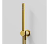 Steinberg 340 set doccia con presa d'acqua e supporto, 1 tipo di getto, 340 1670 BG, 340 oro spazzolato [Rubinetteria Bagno > Set Doccia]