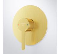 Steinberg 341 rubinetto doccia da incasso con miscelatore, 341 2250 3 BG, 341 oro spazzolato [Rubinetteria Bagno > Rubinetteria Doccia]