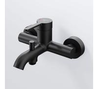 Steinberg 341 rubinetto vasca esterno, miscelatore monocomando, 341 1100 S, 341 nero opaco [Rubinetteria Bagno > Rubinetteria Vasca]