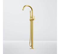 Steinberg 341 rubinetto vasca, installazione a pavimento, miscelatore monocomando, 341 1162 BG, 341 oro spazzolato [Rubinetteria Bagno > Rubinetteria Vasca]
