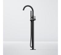 Steinberg 341 rubinetto vasca, installazione a pavimento, miscelatore monocomando, 341 1162 S, 341 nero opaco [Rubinetteria Bagno > Rubinetteria Vasca]