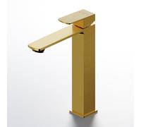 Steinberg 342 rubinetto lavabo con corpo del rubinetto rialzato, 342 1700 BG, 342 oro spazzolato [Rubinetteria Bagno > Rubinetteria Lavabo]