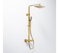 Steinberg 342 sistema doccia, termostatico, 342 2721 BG, 342 oro spazzolato [Rubinetteria Bagno > Sistemi Doccia]