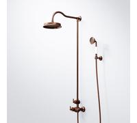 Steinberg 350 colonna doccia con termostatico, 350 2721 BC, 350; 355 Metamorphosis by Daniele Daminelli rame spazzolato [Rubinetteria Bagno > Colonne Doccia]