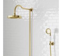 Steinberg 350 colonna doccia con termostatico, 350 2721 BG, 350 oro spazzolato [Rubinetteria Bagno > Colonne Doccia]
