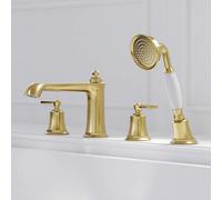 Steinberg 350 rubinetto bordo vasca, miscelatore a due comandi, 350 2400 BG, 350 oro spazzolato [Rubinetteria Bagno > Rubinetteria Vasca]