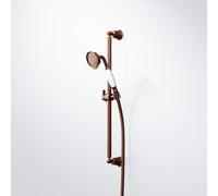 Steinberg 350 set doccia con asta saliscendi, 1 tipo di getto, 350 1600 BC, 350 rame spazzolato [Rubinetteria Bagno > Set Doccia]