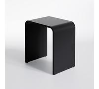 Sgabello Steinberg Serie 430, in MineoStone, 400x300x430mm, 4307000, Colorazione: Nero