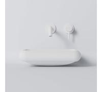 Steinberg 440 lavabo da appoggio, 440 7400 W, 440 bianco opaco [Lavabi > Lavabi da Appoggio]
