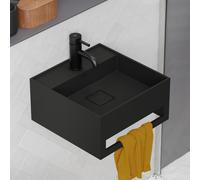Steinberg 443 lavabo sospeso, 443 7250 S, 443 nero opaco [Lavabi > Lavabi Sospesi]