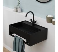 Steinberg 443 lavabo sospeso, 443 7260 S, 443 nero opaco [Lavabi > Lavabi Sospesi]