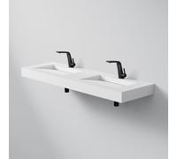 Steinberg 444 lavabo doppio, 444 7200 W, 444 bianco opaco [Lavabi > Lavabi Doppi]