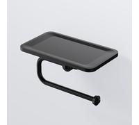 Steinberg 550 porta rotolo, 550 2820 S, 550 nero opaco [Accessori Bagno > Porta Rotolo]